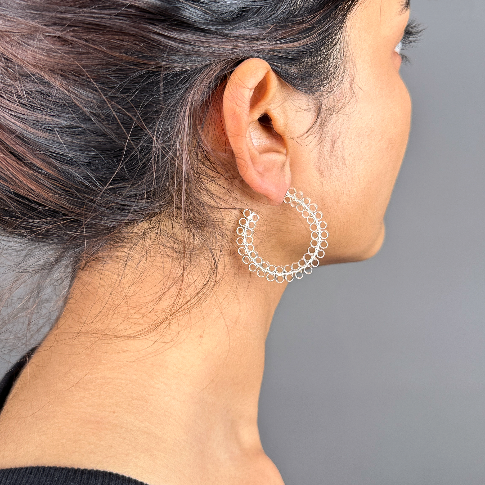 BACK TO FRONT - EARRINGS BY DANIEL EATOCK