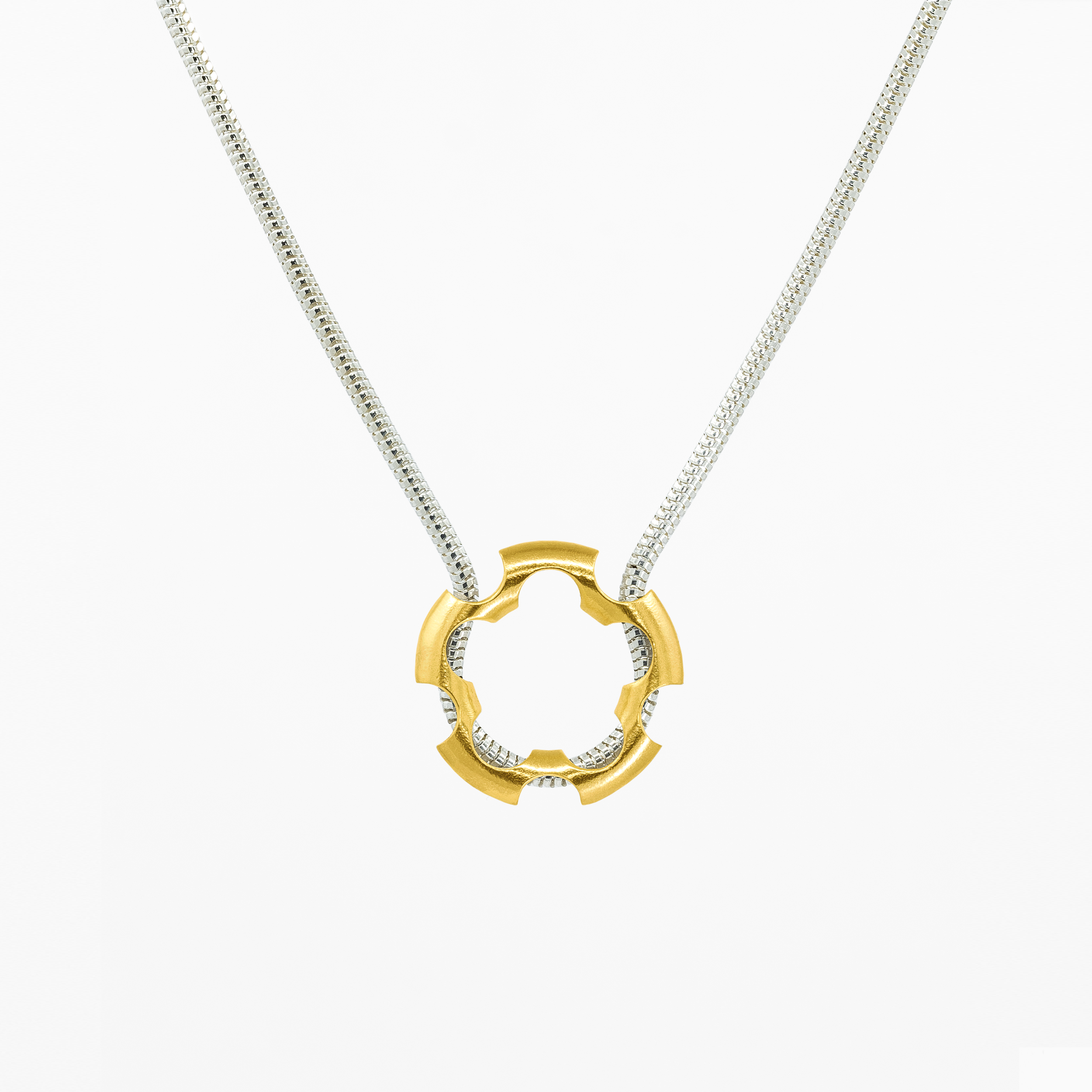 FLOWER - PENDANT NECKLACE BY WENDY ANDREU