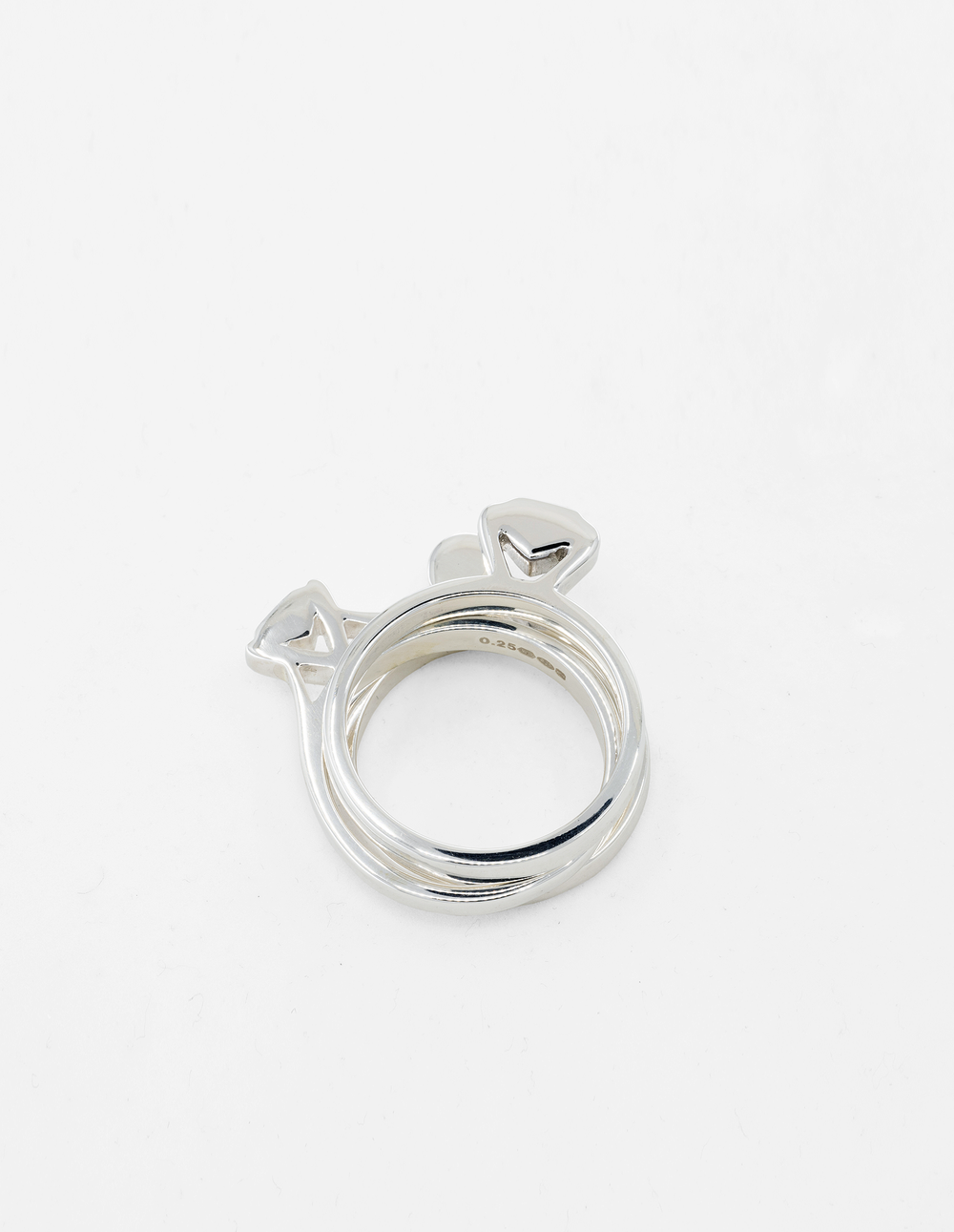 ICONS STACKING RINGS BY STUDIO 0.25